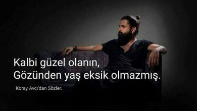 Photo of En Güzel Koray Avcı Sözleri