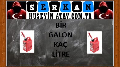 Photo of Bir Galon Kaç Litre