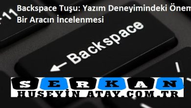 Photo of Backspace Tuşu: Yazım Deneyimindeki Önemli Bir Aracın İncelenmesi