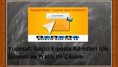 Photo of Yopmail: Geçici E-posta Adresleri İçin Güvenli ve Pratik Bir Çözüm