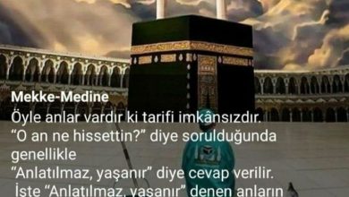 Photo of Umreye gidenler için güzel sözler