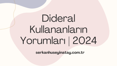 Photo of Dideral Kullananların Yorumları | 2024