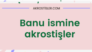 Photo of Banu akrostiş Banu ile ilgili akrostişler