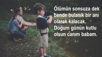 Photo of Ölen babaya doğum günü mesajı ( Hüzün dolu sözler )