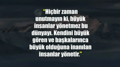 Photo of Kendini yükseklerde görenlere kapak sözler ( En kapağından )
