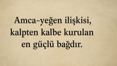 Photo of Amca sözleri Amca yeğen sözleri
