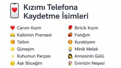 Photo of Kızımı telefona kaydetme isimleri